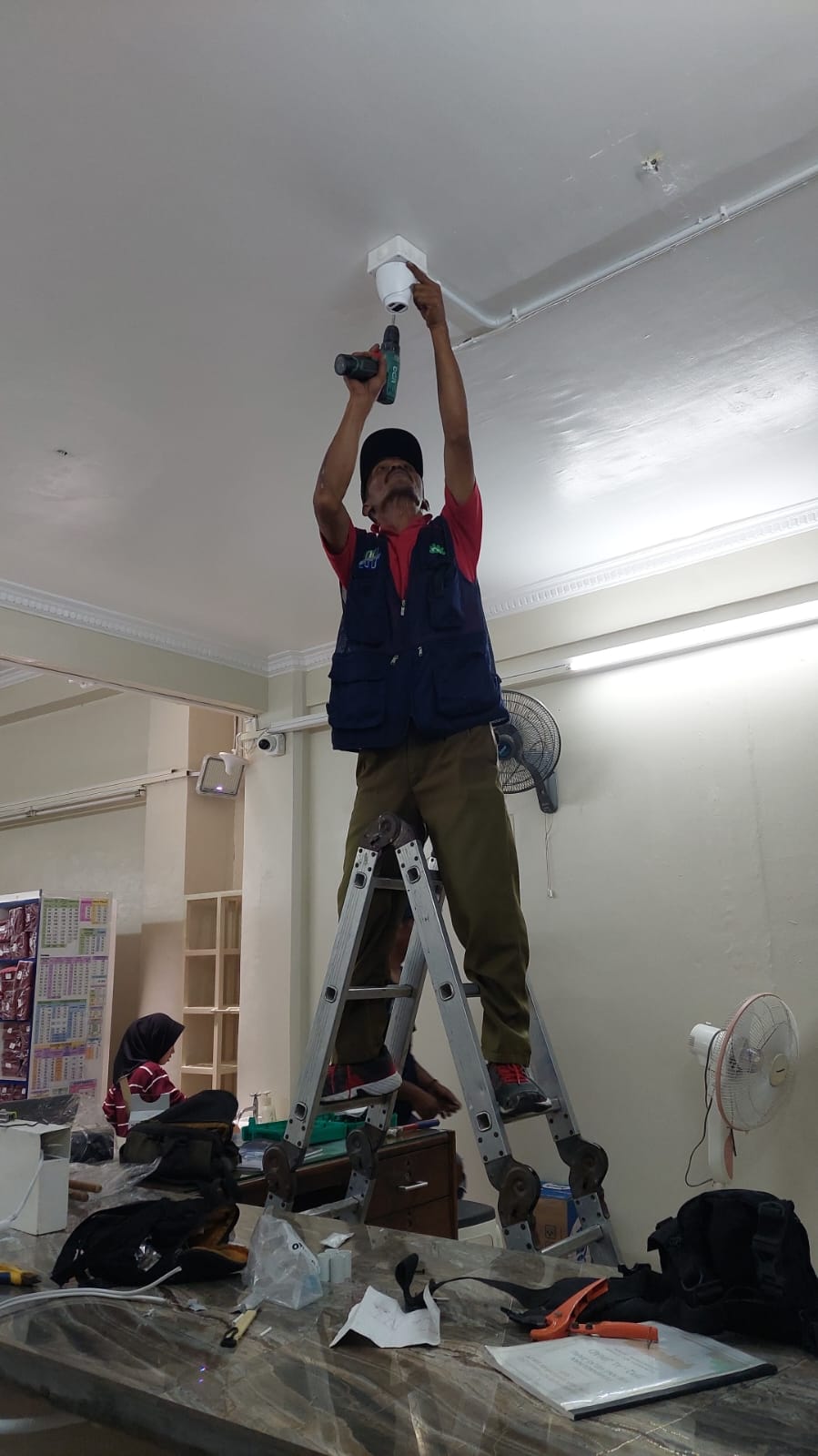 PEMASANGAN CCCTV KOTA CILEGON (januari 2025)